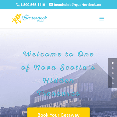 Thumbnail of quarterdeck.ca website