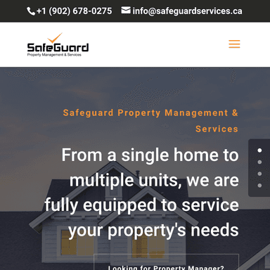Thumbnail of safeguardservices.ca website