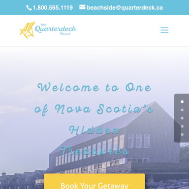 Thumbnail of quarterdeck.ca website