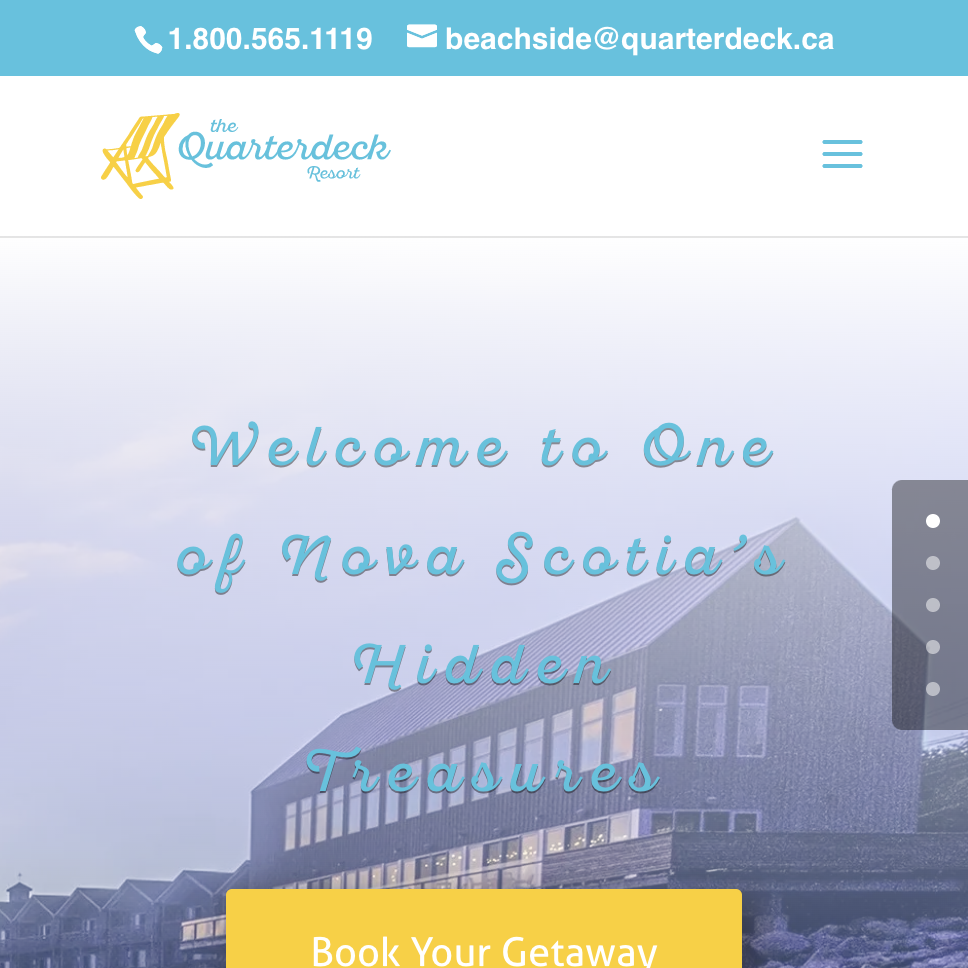 Thumbnail of quarterdeck.ca website